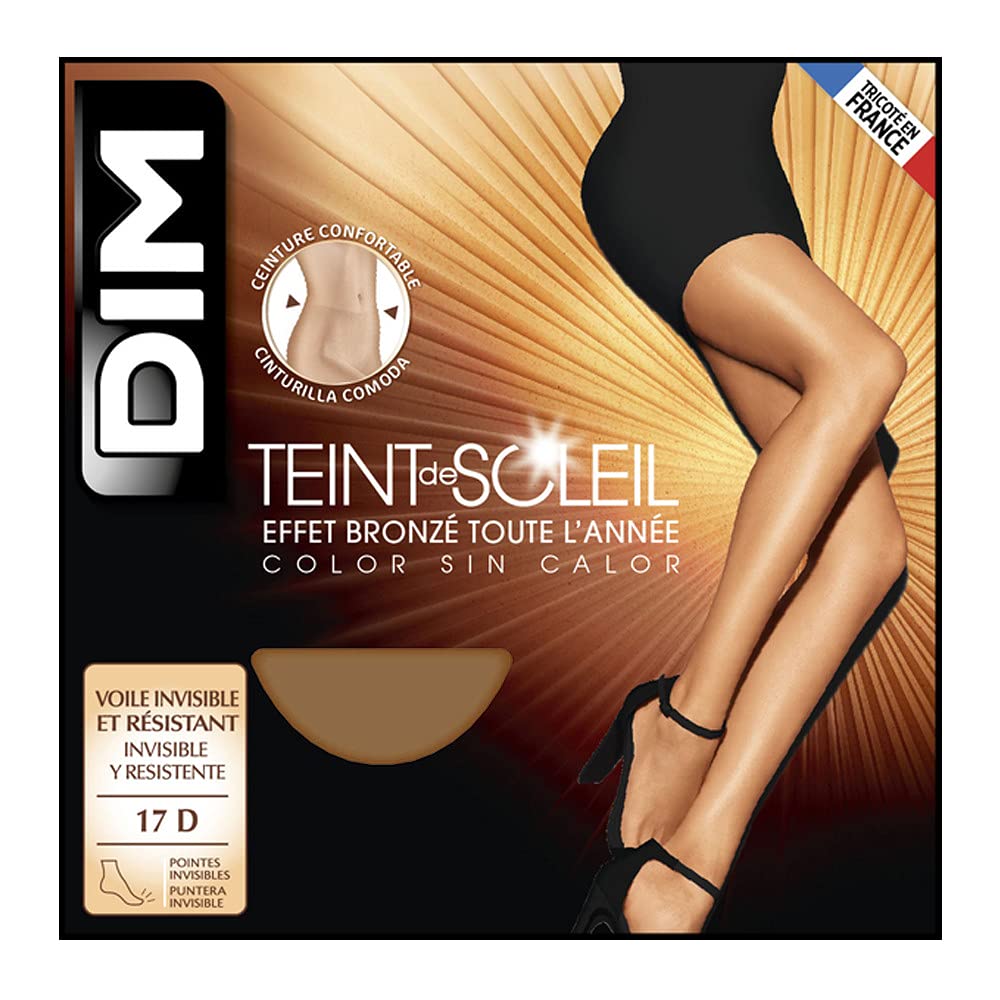 Dim Sun Teint collant donna S sabbia effetto abbronzato