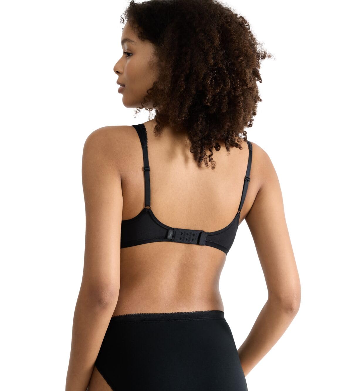 sloggi Basic+ Soft Bra reggiseno nero 65A senza ferretto