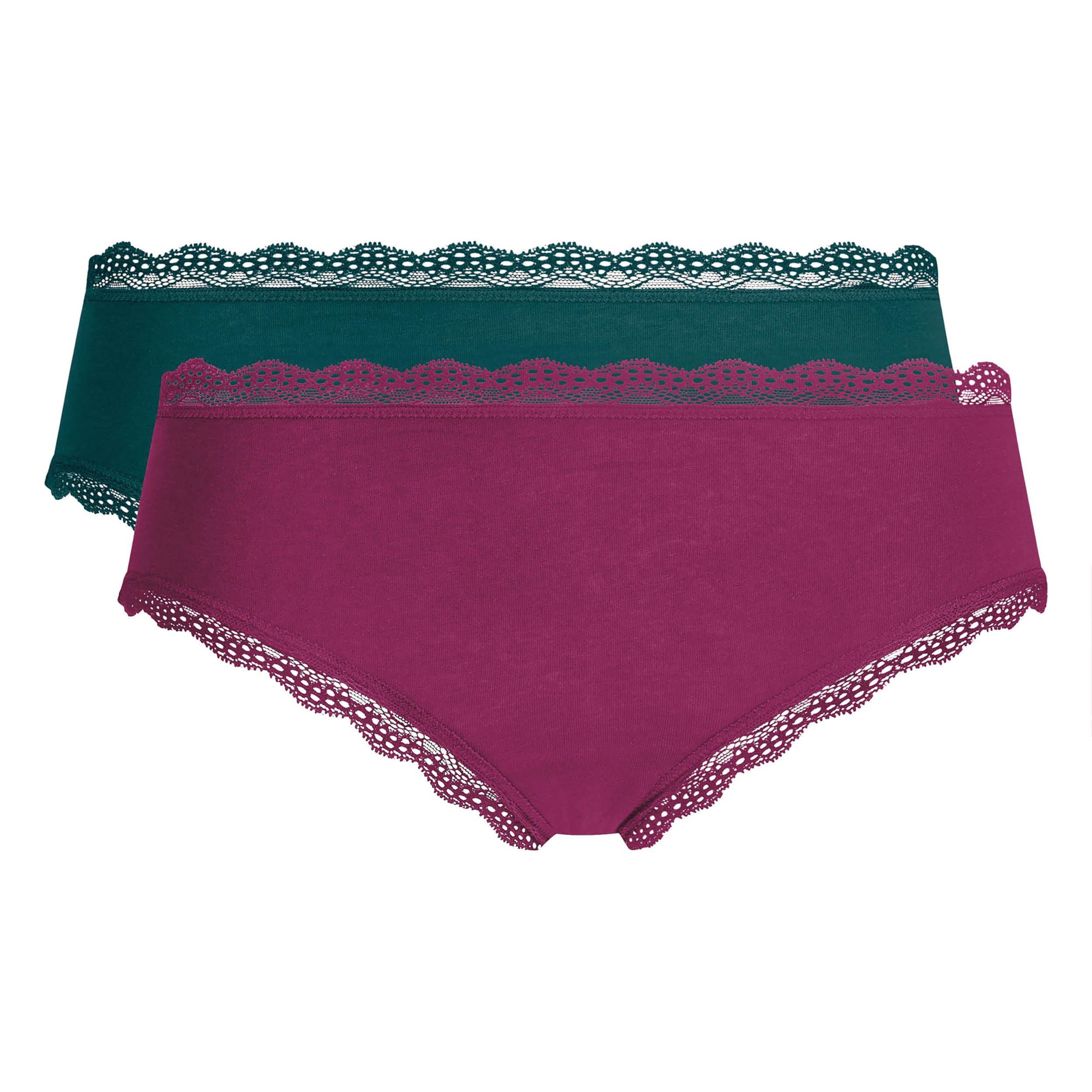 DIM Daily Cotone Pizzo shorty donna set 2 pezzi traspirante