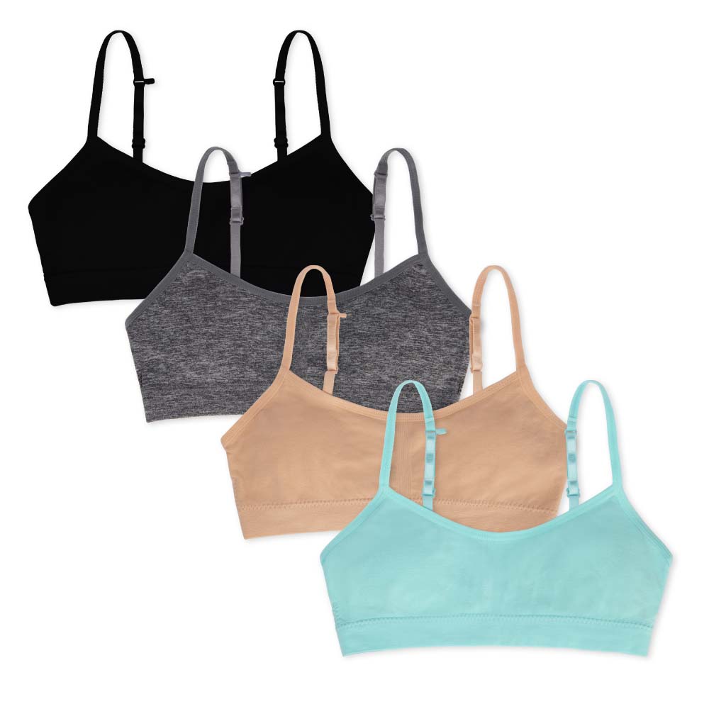 René Rofé reggiseno bambina imbottito 4 pack nylon