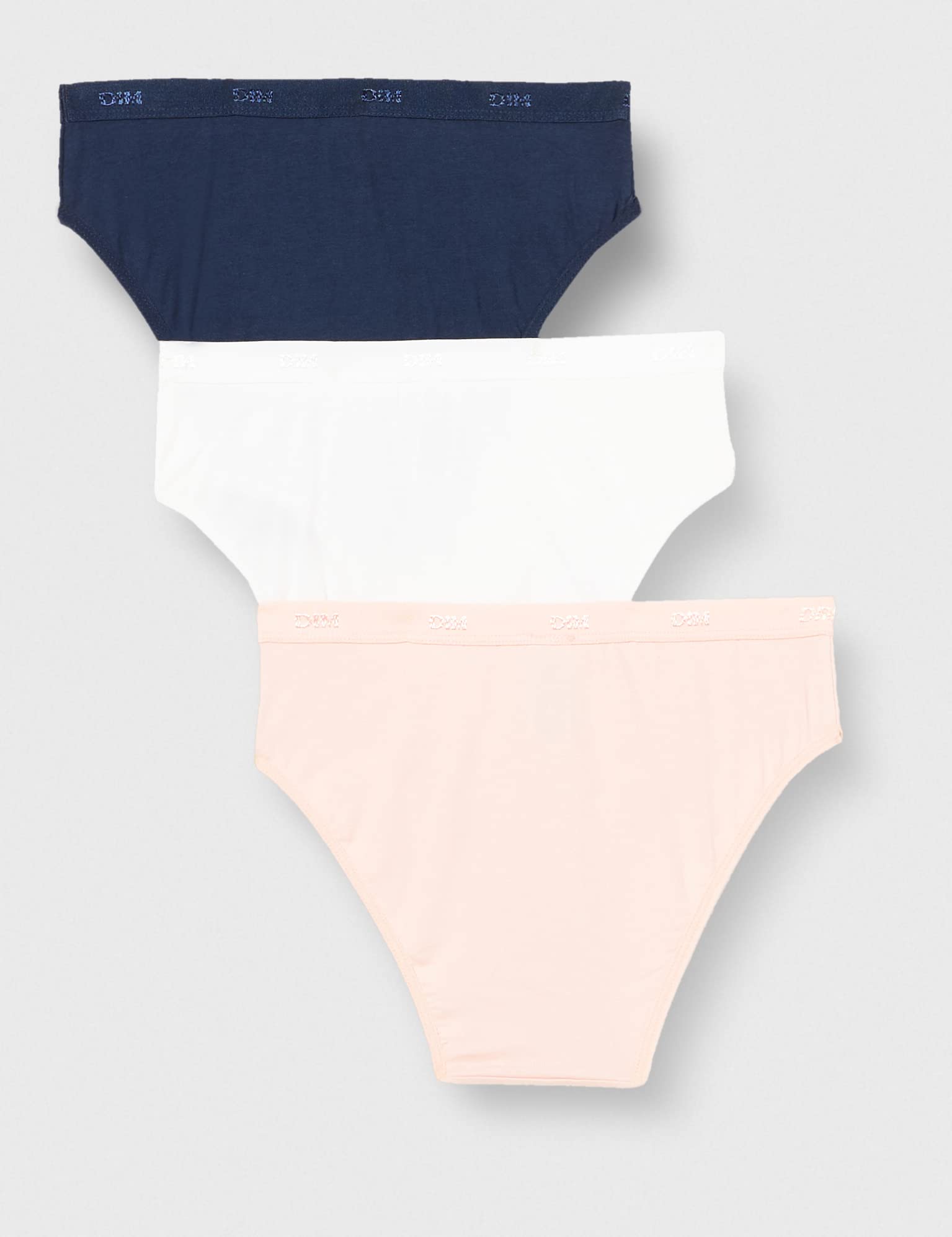 DIM slip bambina x6 cotone elasticizzato colori assortiti