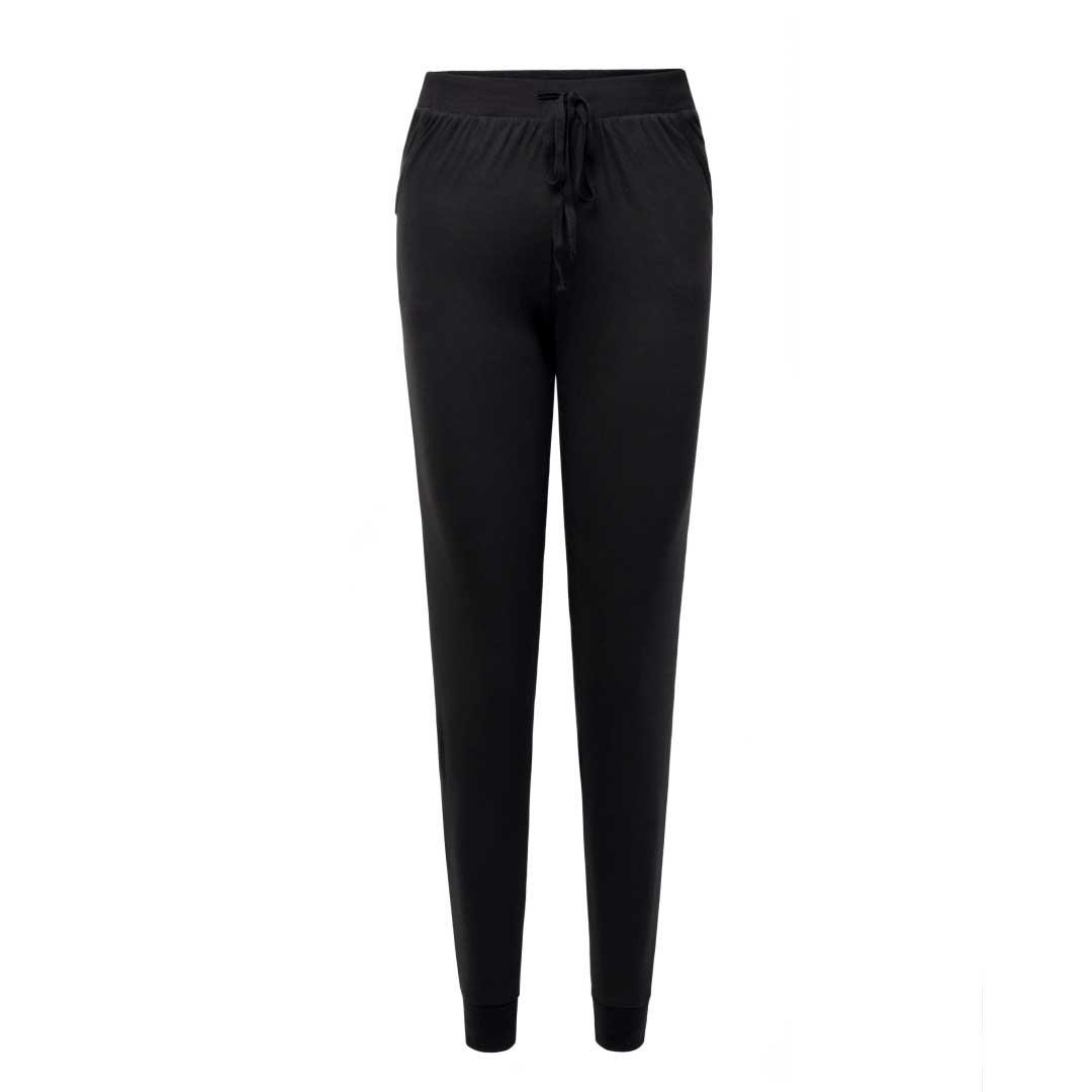 René Rofé Jogger Pantaloni Tutina Neri 2 Pezzi L