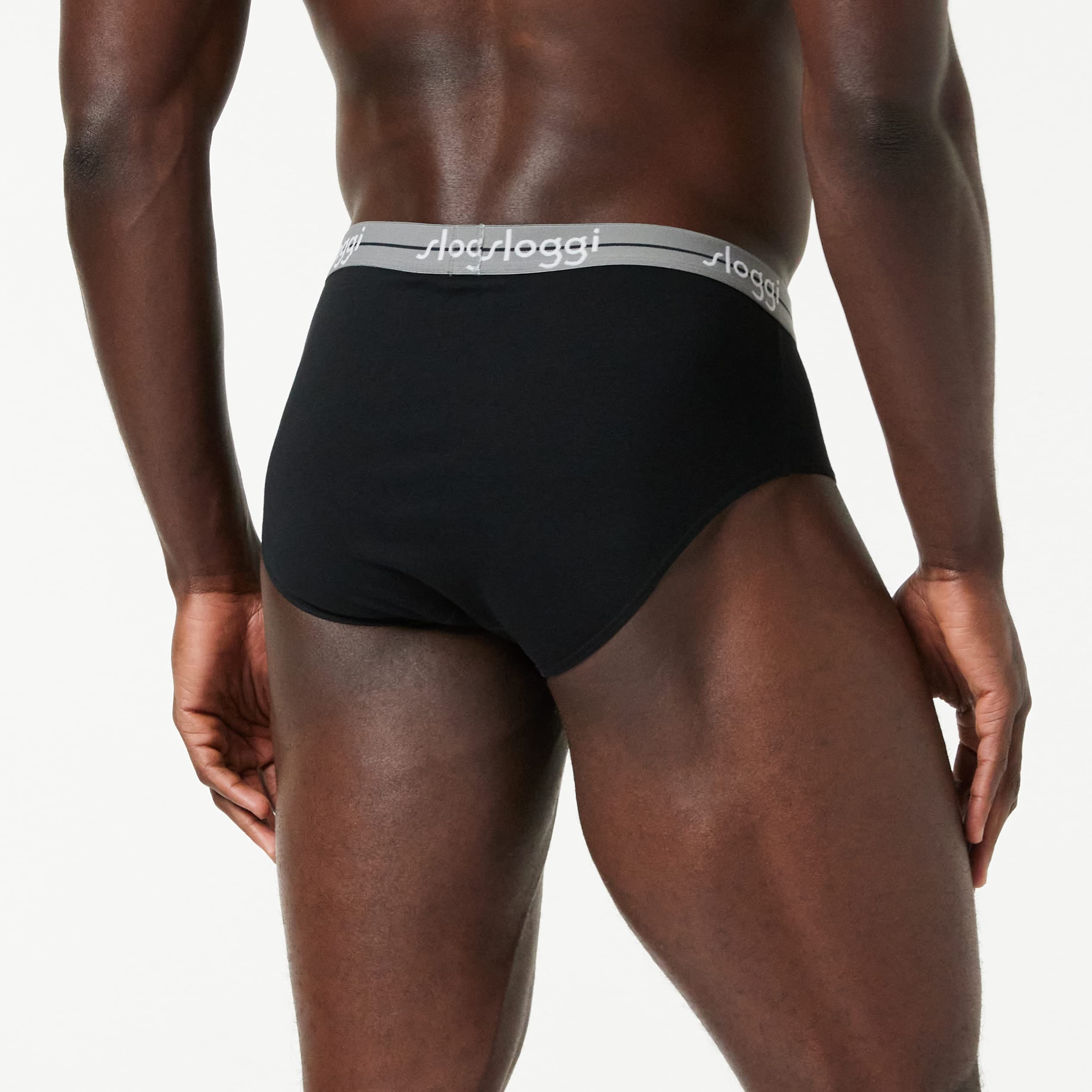 Sloggi Men Start Ho Midi C2P boxer uomo x2 L grigio