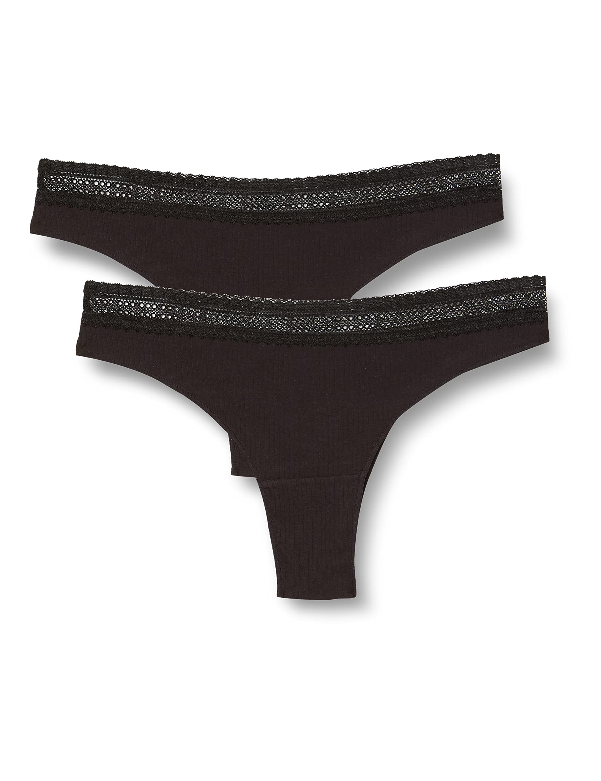 Sloggi Go Ribbed Brazil slip donna x2 a coste