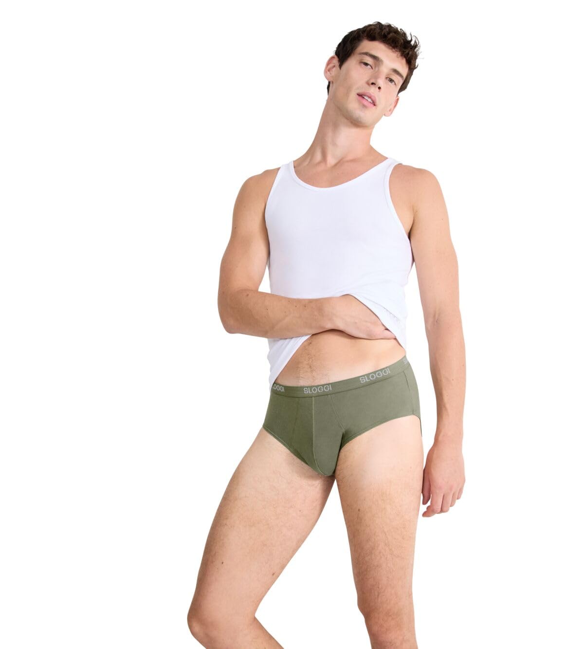 Sloggi Men Basic Midi boxer uomo cotone morbido