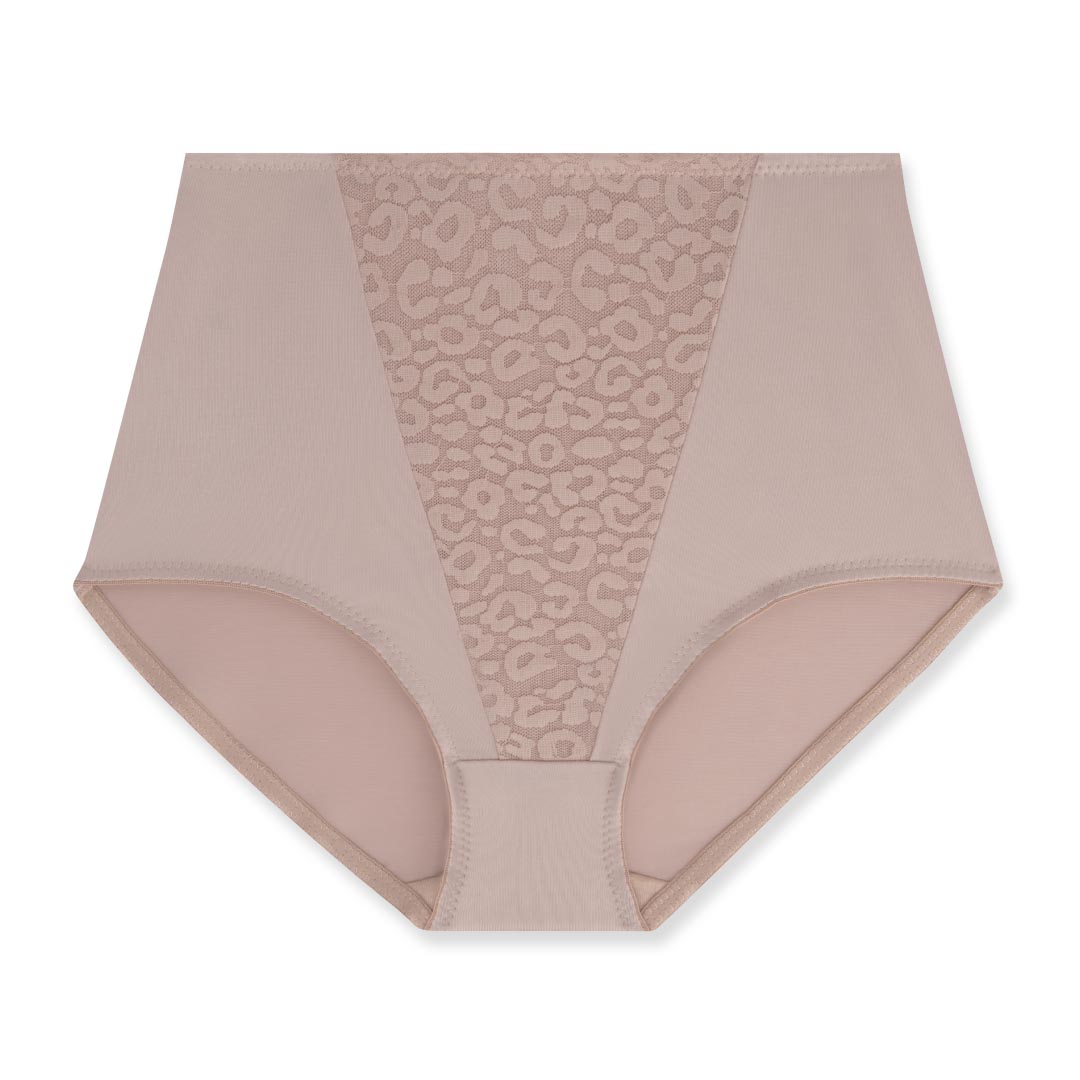 René Rofé Tri-Lace slip modellanti S 3 pack nero taupe corallo