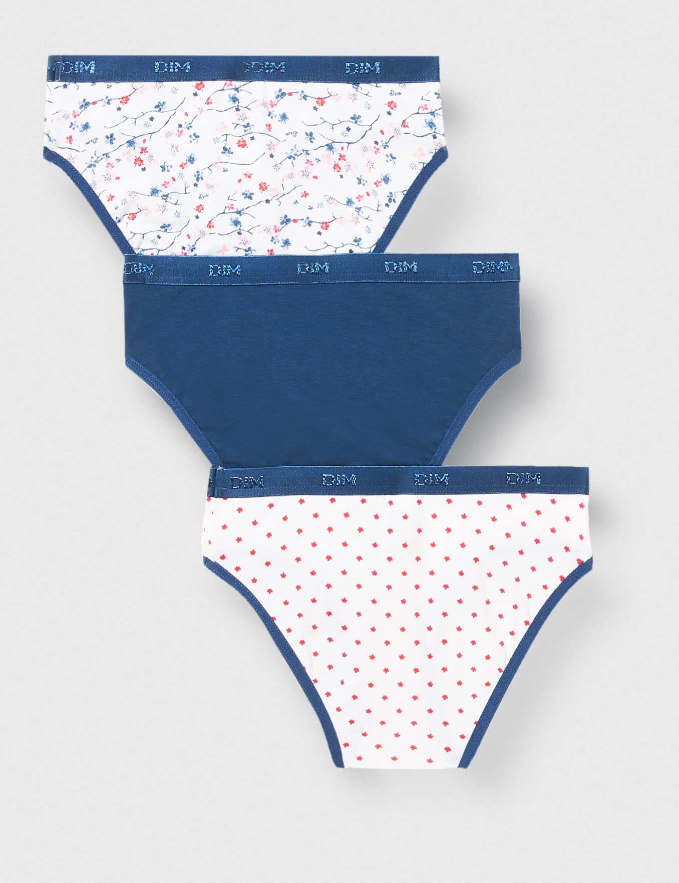 DIM Les Pockets Slip Bambina cotone elasticizzato