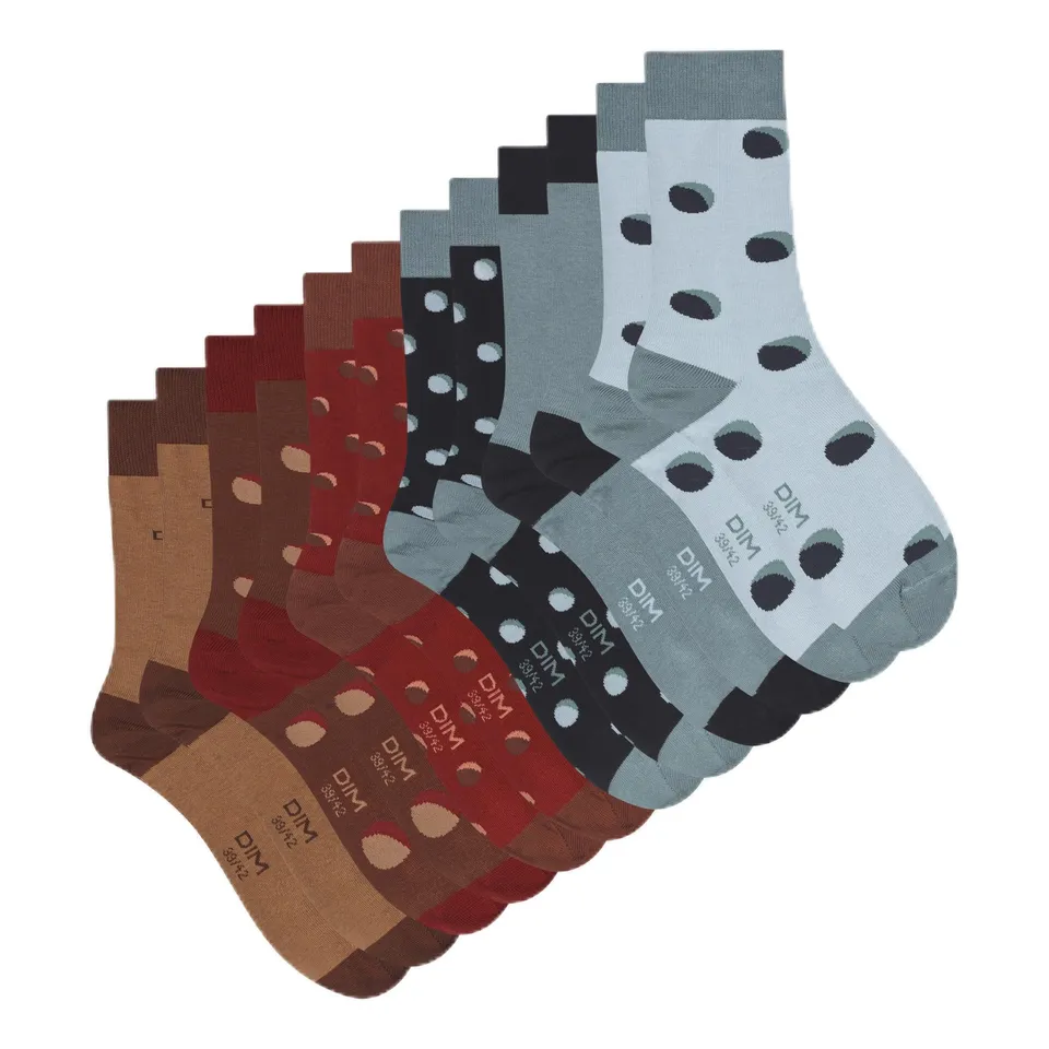 Dim Pois Calzini Uomo 39-42 x6 Cotone
