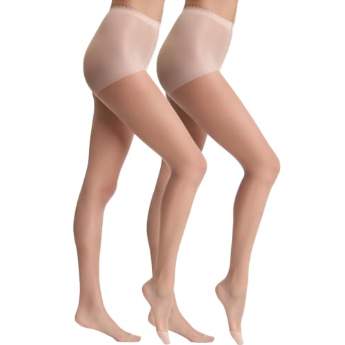DIM Body Touch Collant 17D x2 beige ultra trasparente