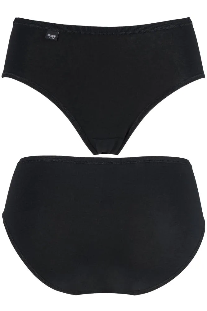 sloggi Evernew Midi slip donna vita media cotone morbido