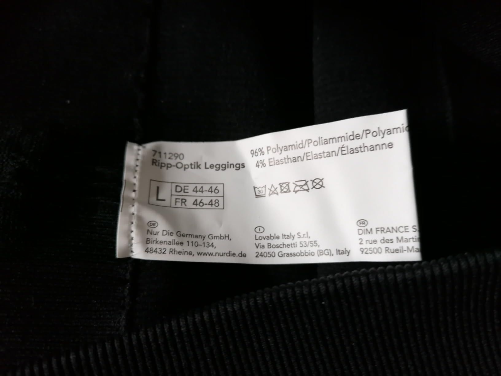 DIM Relax & Go leggings donna stretch vita alta
