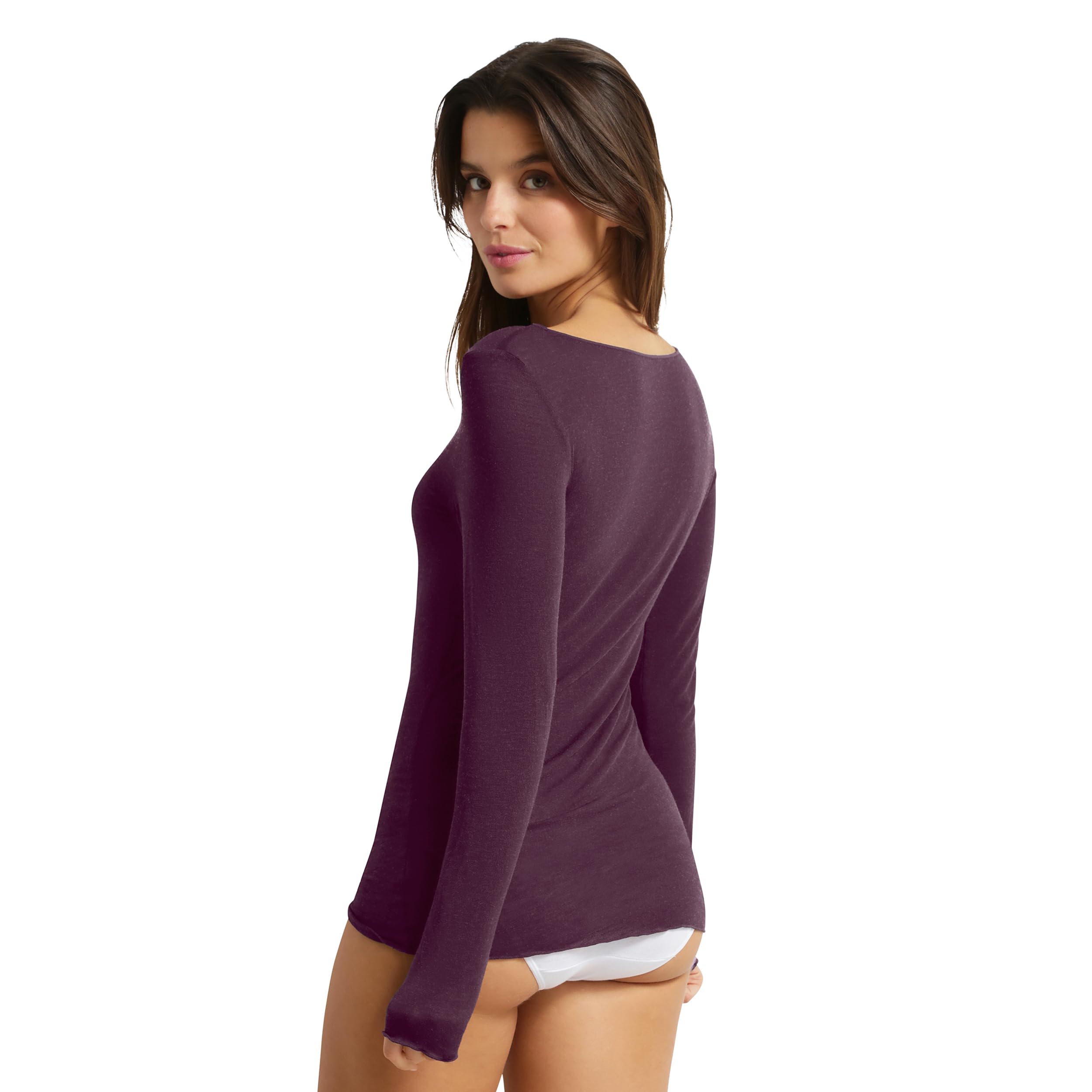 DIM Cashmere Maglietta Barca Manica Lunga S x1