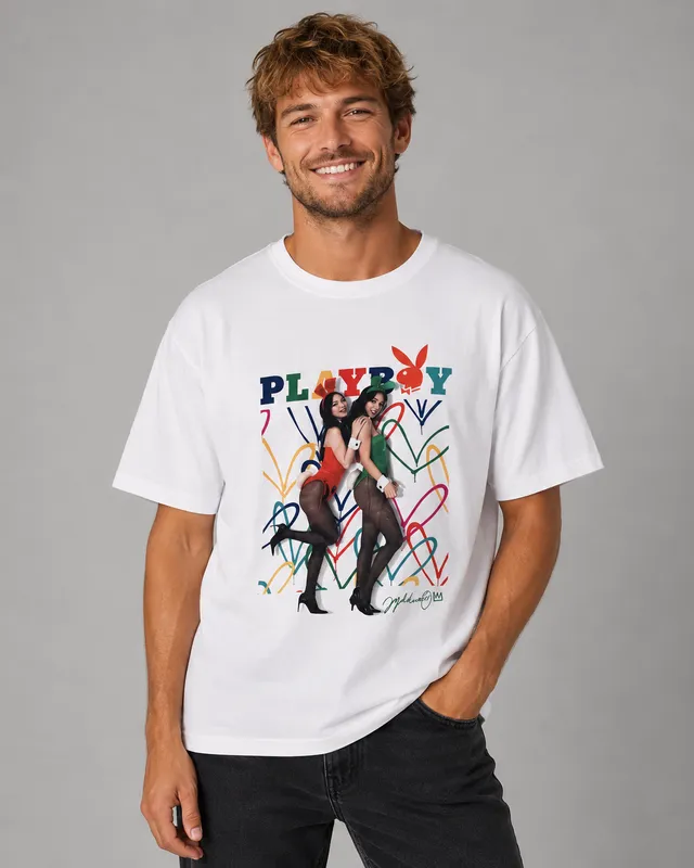 Playboy Sister Bunny Tee maglietta bianca street-art