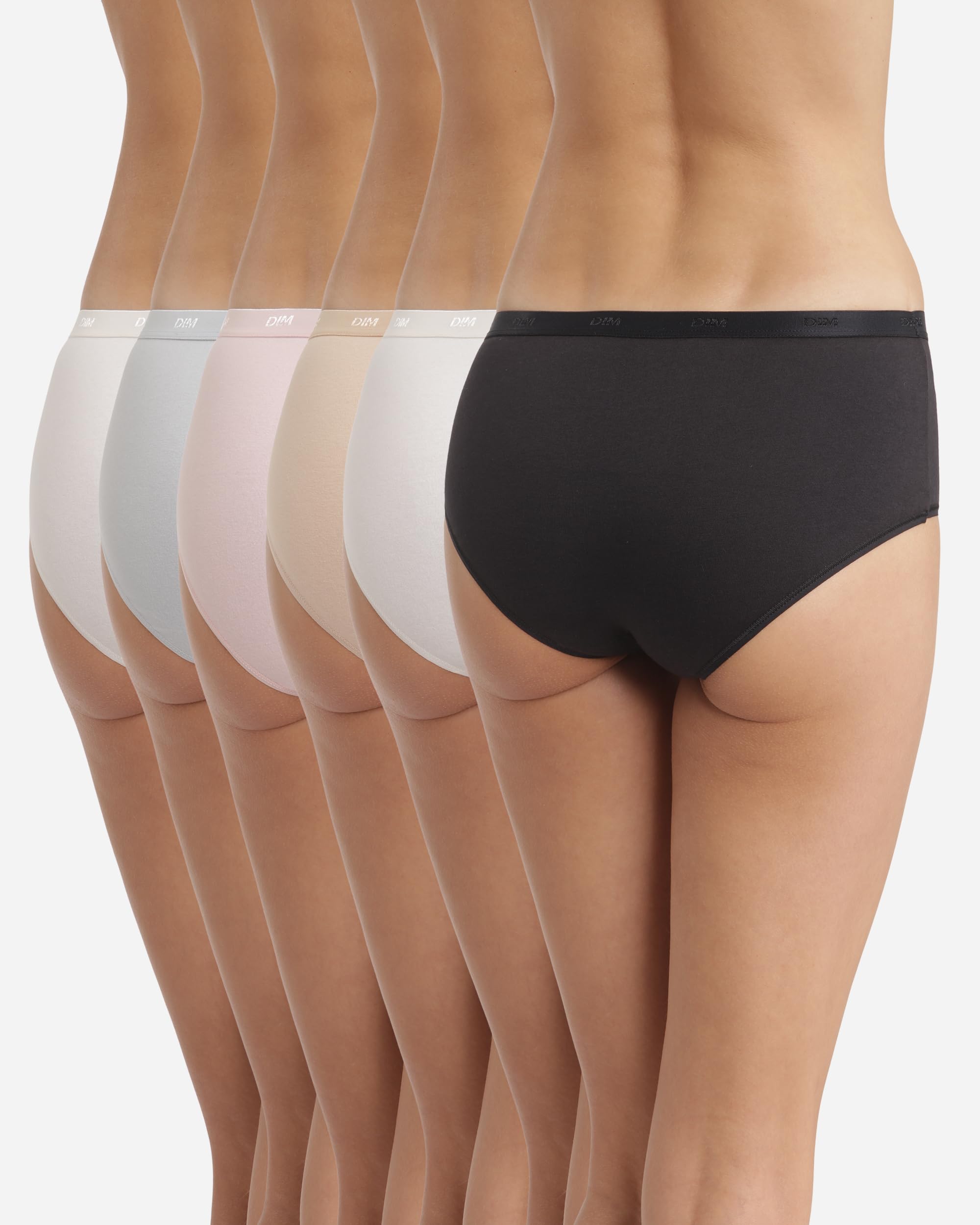 Dim Pockets Coton boxer donna 6 pack cotone multicolore