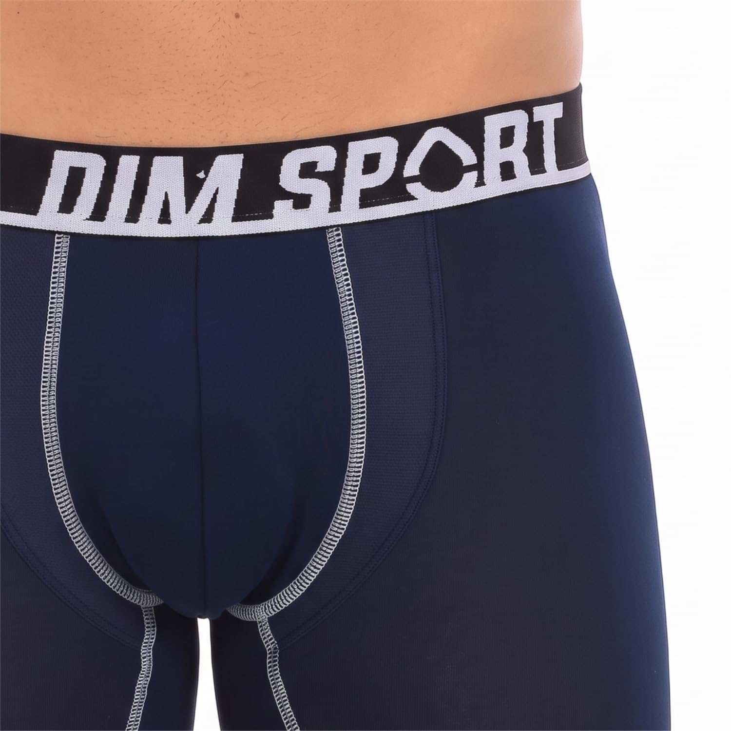 DIM Move Sport Micro boxer lungo uomo x2 L nero