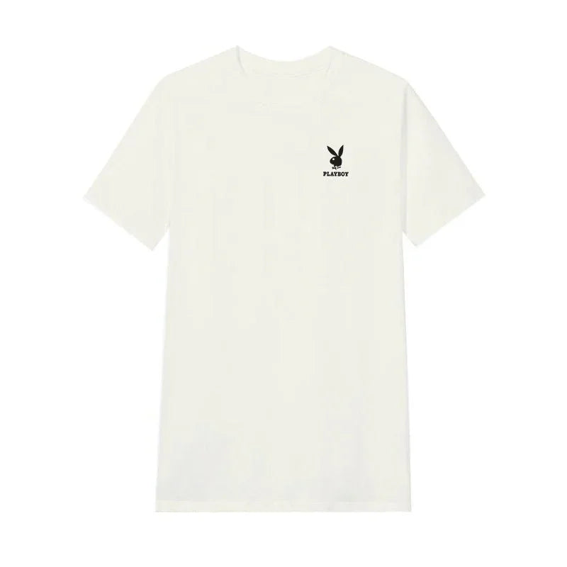 Playboy Queen of Hearts t-shirt bianca cotone