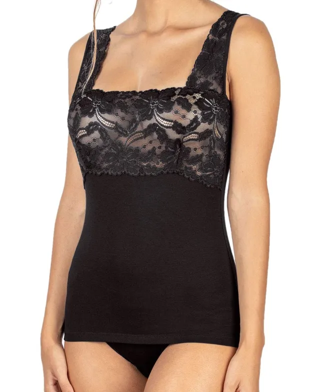 EGI Canotta Donna Modal Pizzo Spallina Larga