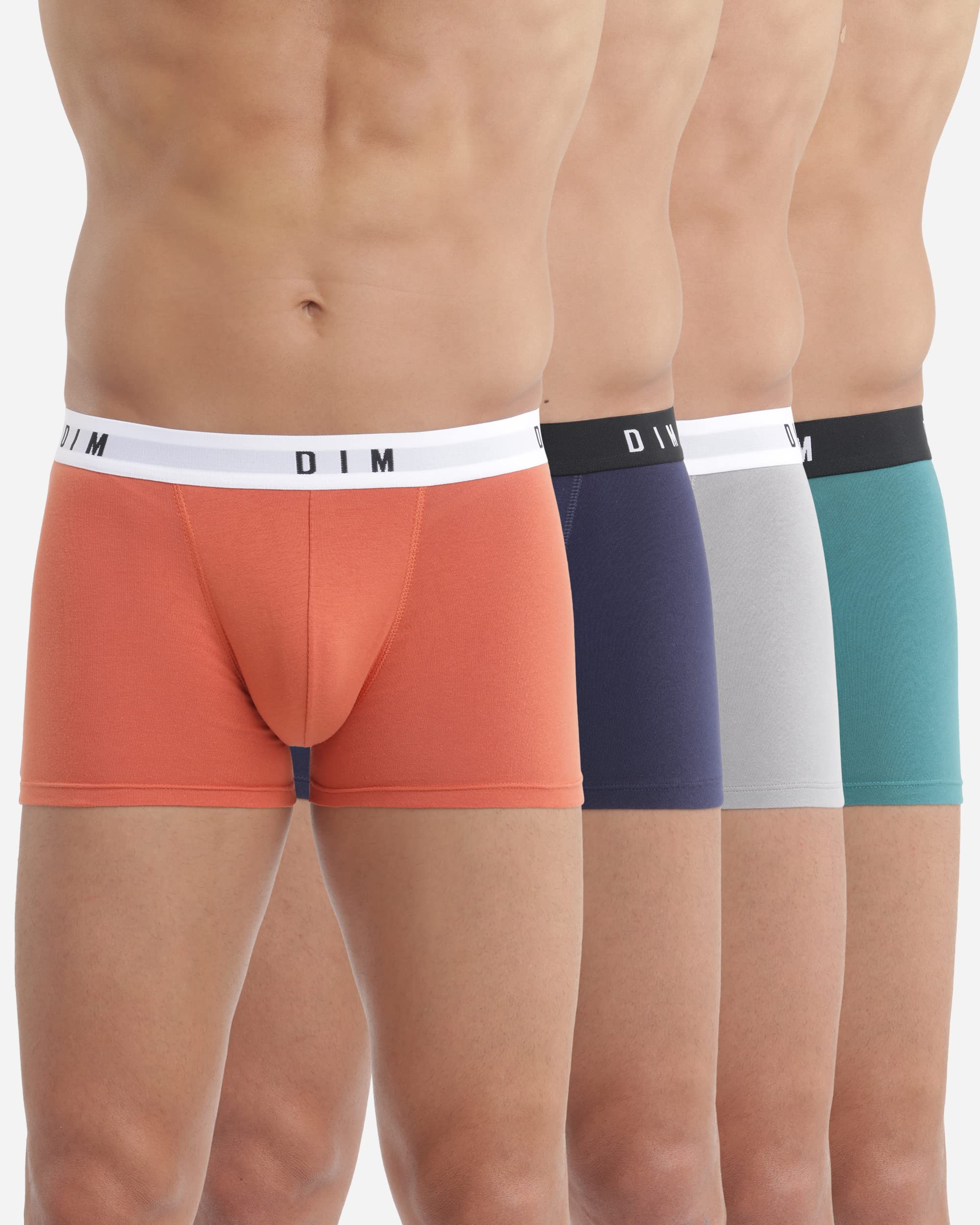 DIM boxer pantalone uomo 4 pezzi cotone elasticizzato