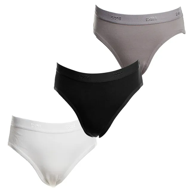 DIM Les Pockets Mutande Bambina Cotone Pacco da 3