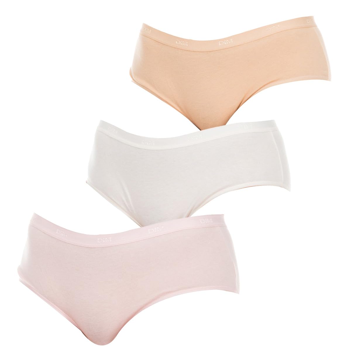 DIM Les Pockets culotte donna x3 cotone elasticizzato