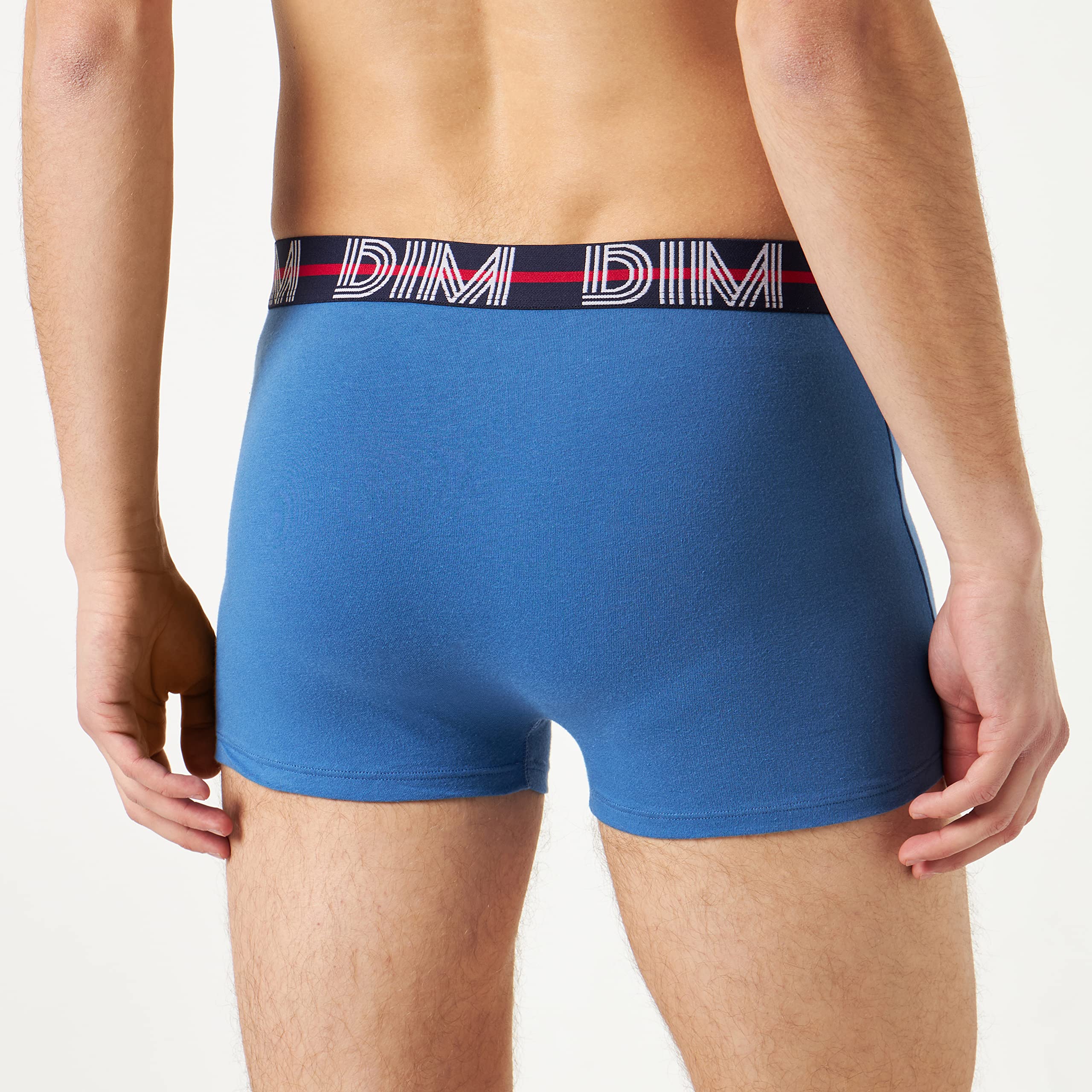 DIM Powerful boxer uomo x4 cotone stretch colorati