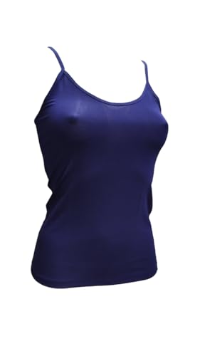 Egi Micromodal 1130 top blu S spalla stretta
