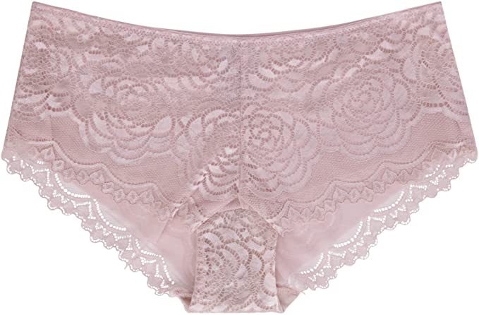 René Rofé Floral Lace Hipster slip pizzo 5 pezzi rosa