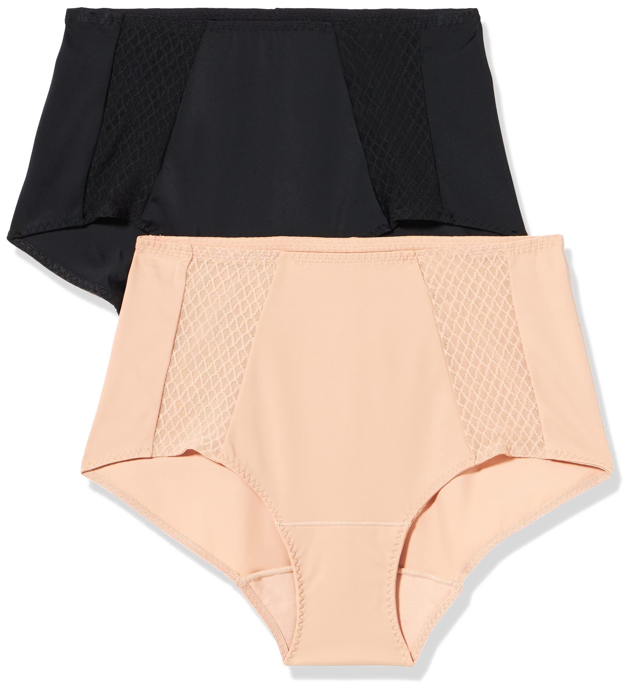 DIM Ecodim Slip Vita Alta Donna x2 XXS Nero Pancia Piatta