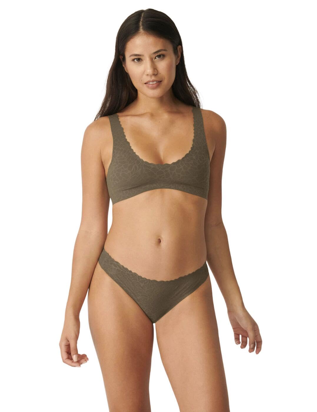 sloggi Zero Feel Lace 2.0 bralette verde pizzo