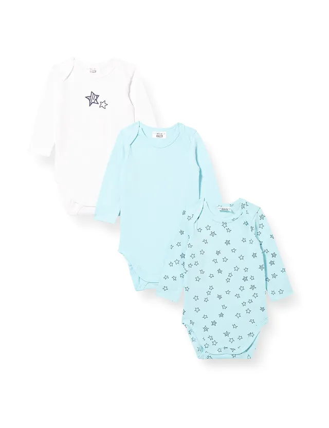 DIM Baby body neonato manica lunga cotone bio