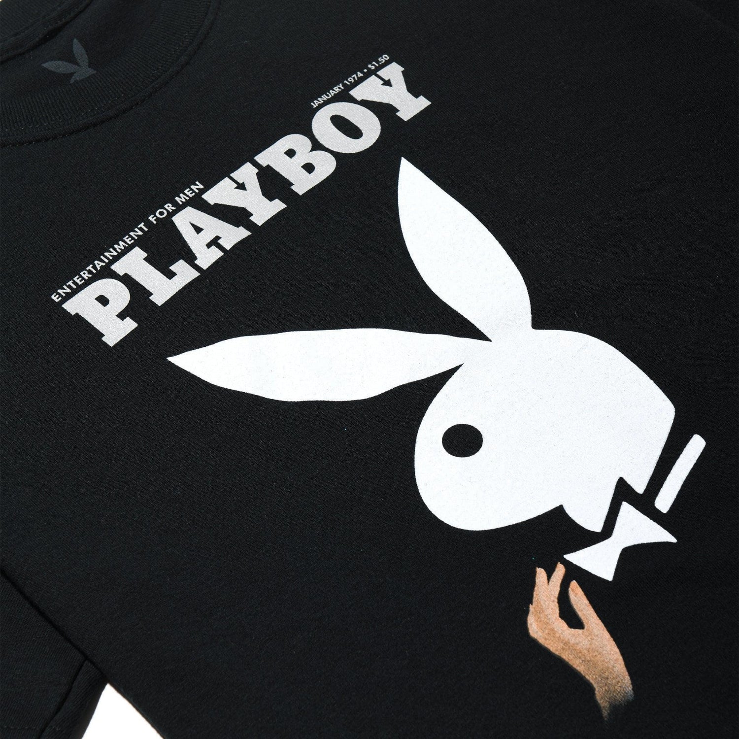 Playboy January 1974 t-shirt corta donna cotone
