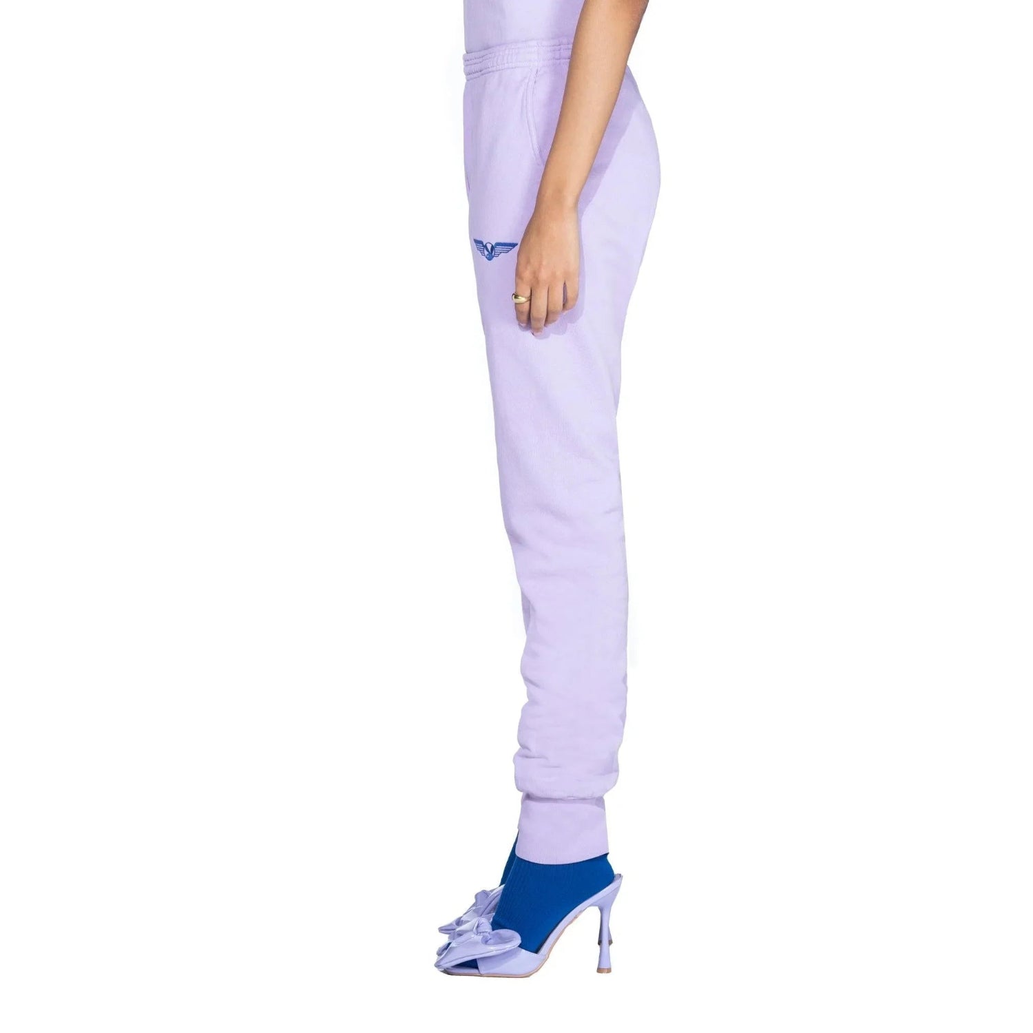 Playboy Aviation Wings Jogger Cotone Felpa Neri