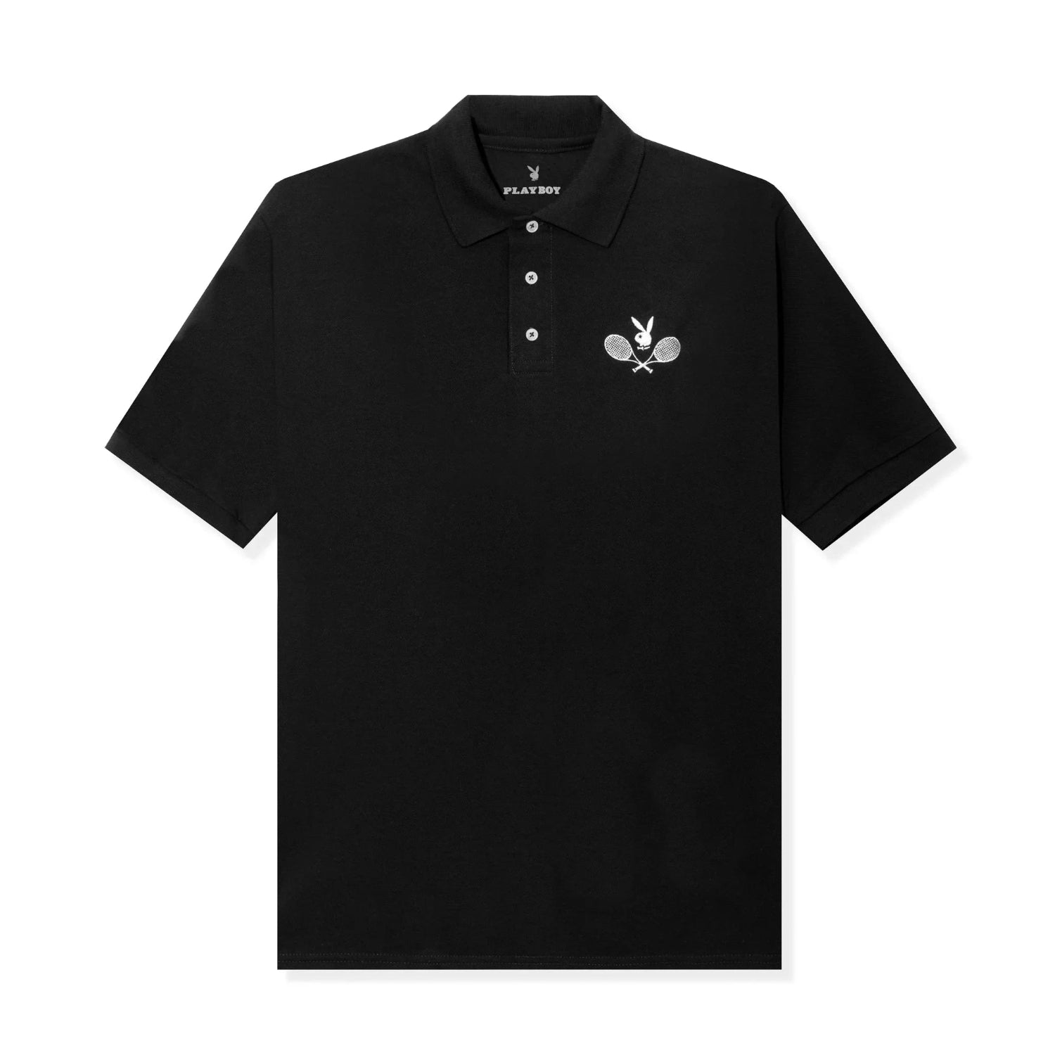 Playboy Tennis Club polo bianca cotone