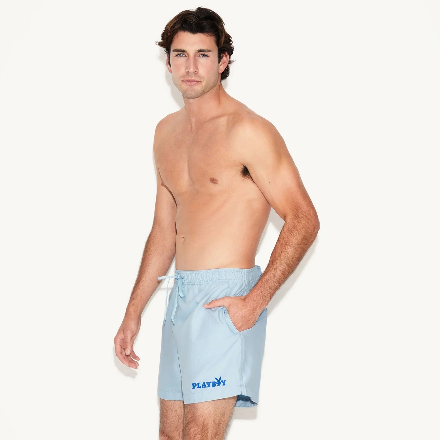 Playboy Core costume boxer mare 15" blu M