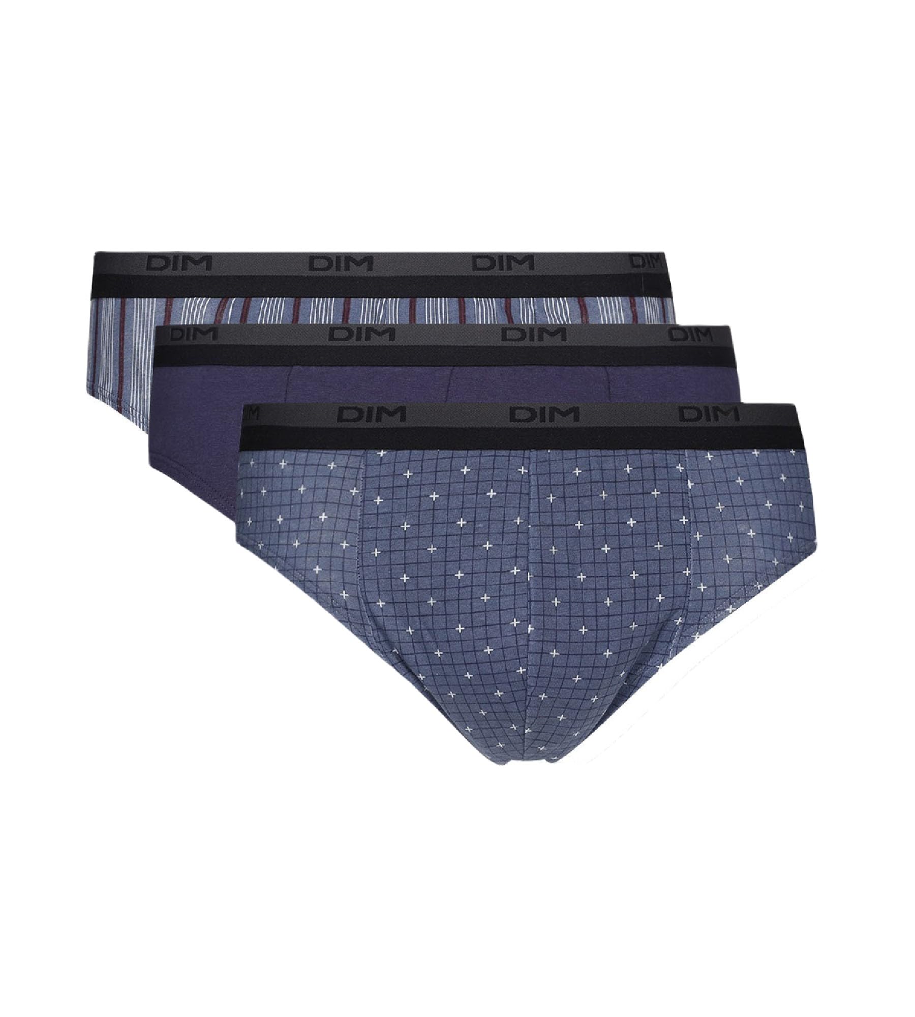 DIM Boxer Uomo Cotone 3 Pezzi Colorati Comfort