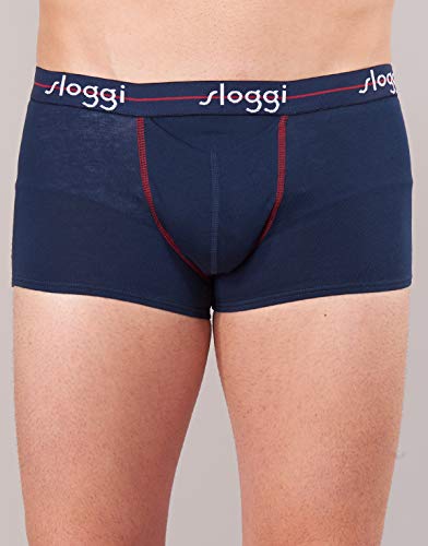 Sloggi Men Basic Slip Uomo 2 Pezzi Cotone Bianco
