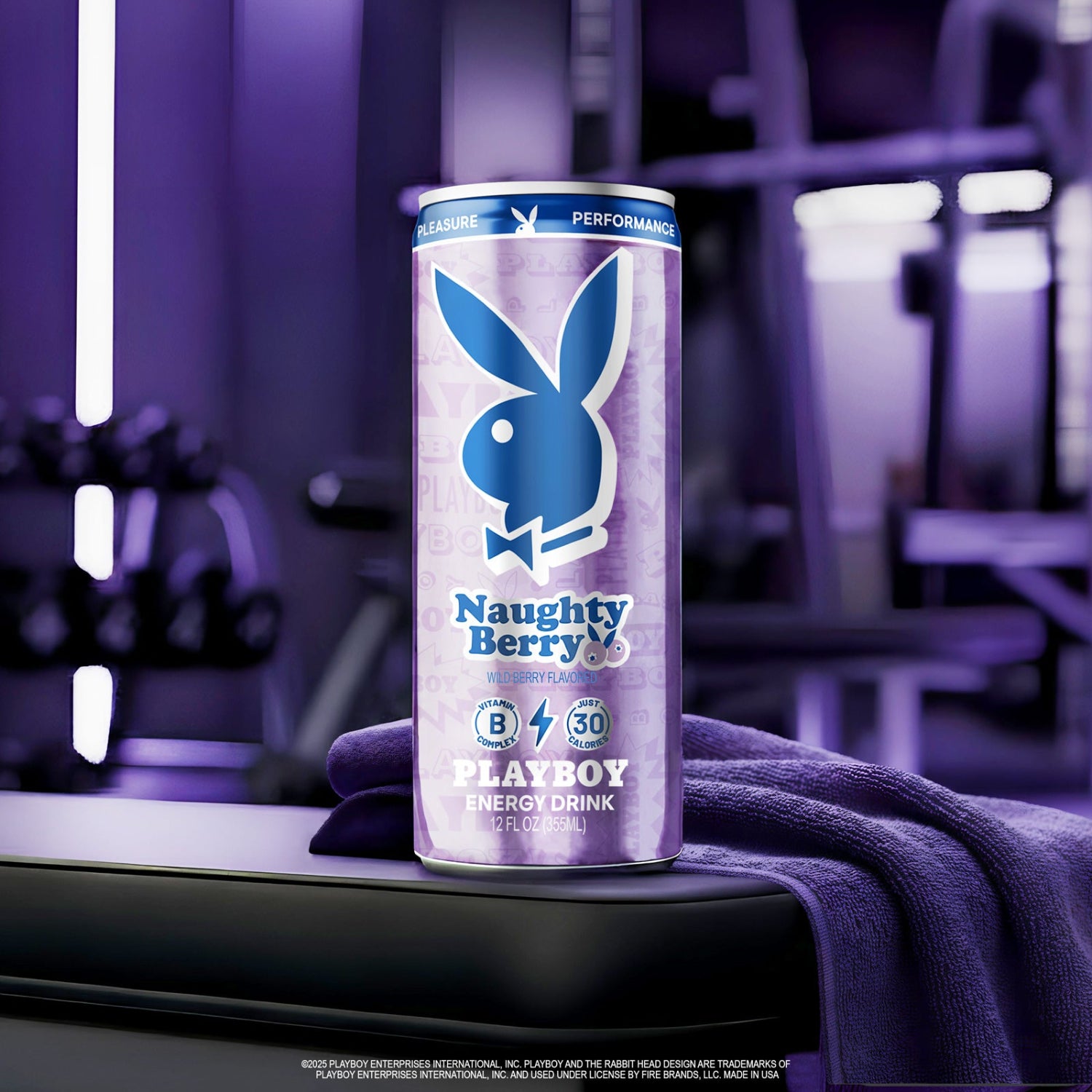 Playboy bevanda energetica wild berry 12 lattine