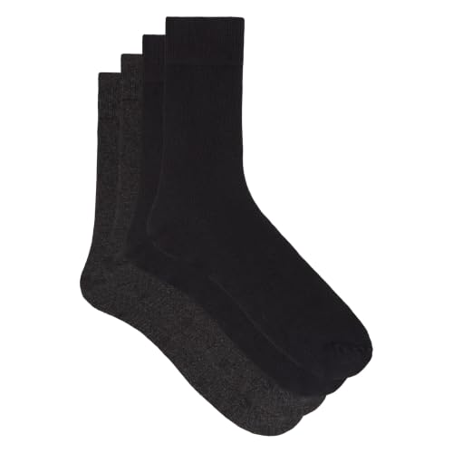 DIM Calze Alte Uomo Pile Termico x2 Cotone