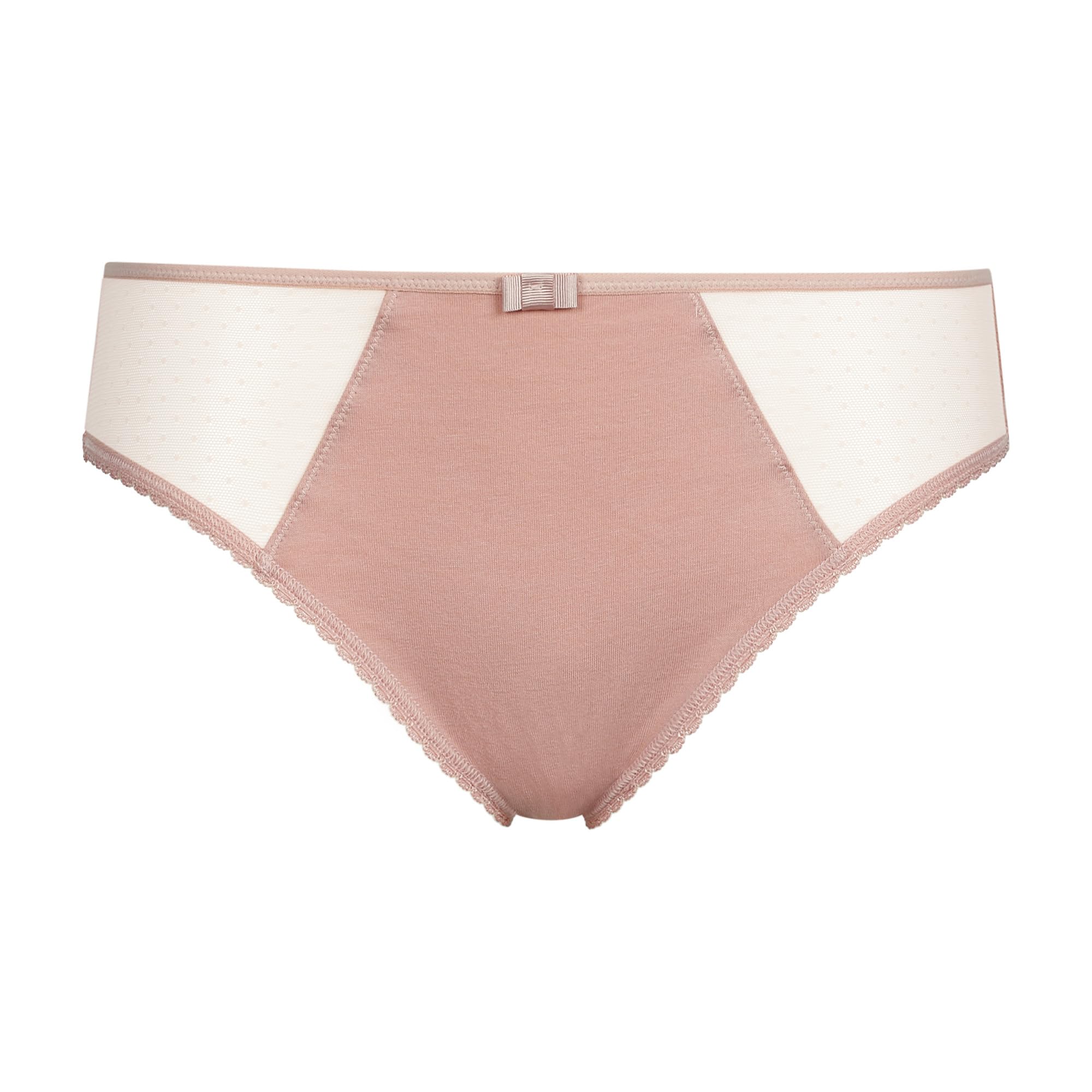DIM Generous slip donna cotone bio XS blu senza cuciture