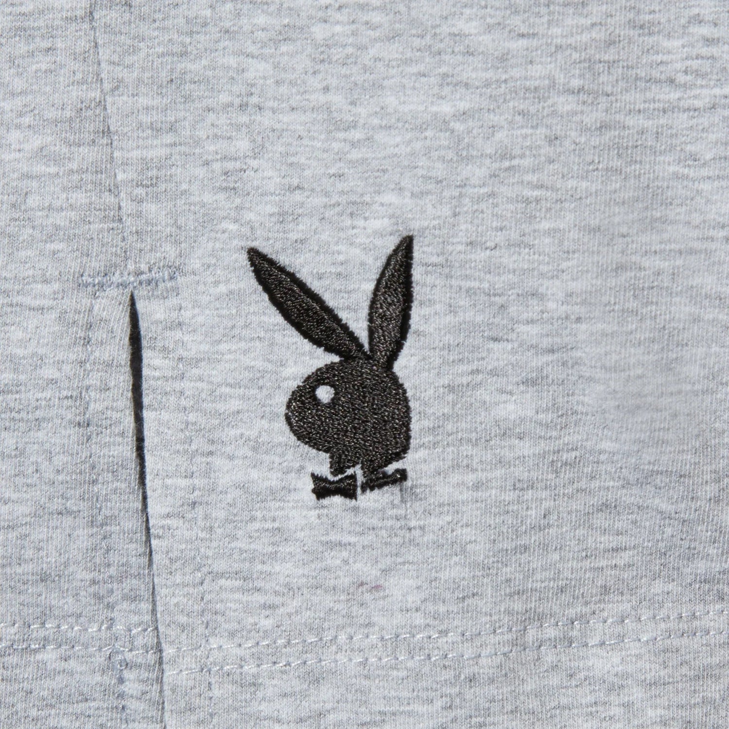 Playboy Slit gonna shorts donna nera vita alta