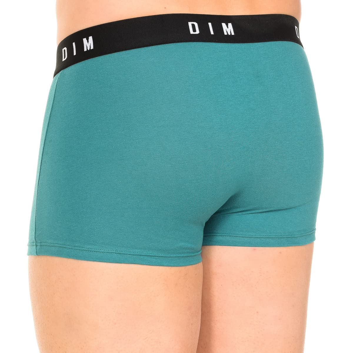 DIM Originals X2 boxer uomo L x2 verde cotone elasticizzato