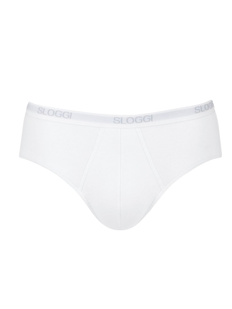 sloggi Basic Midi slip uomo nero cotone