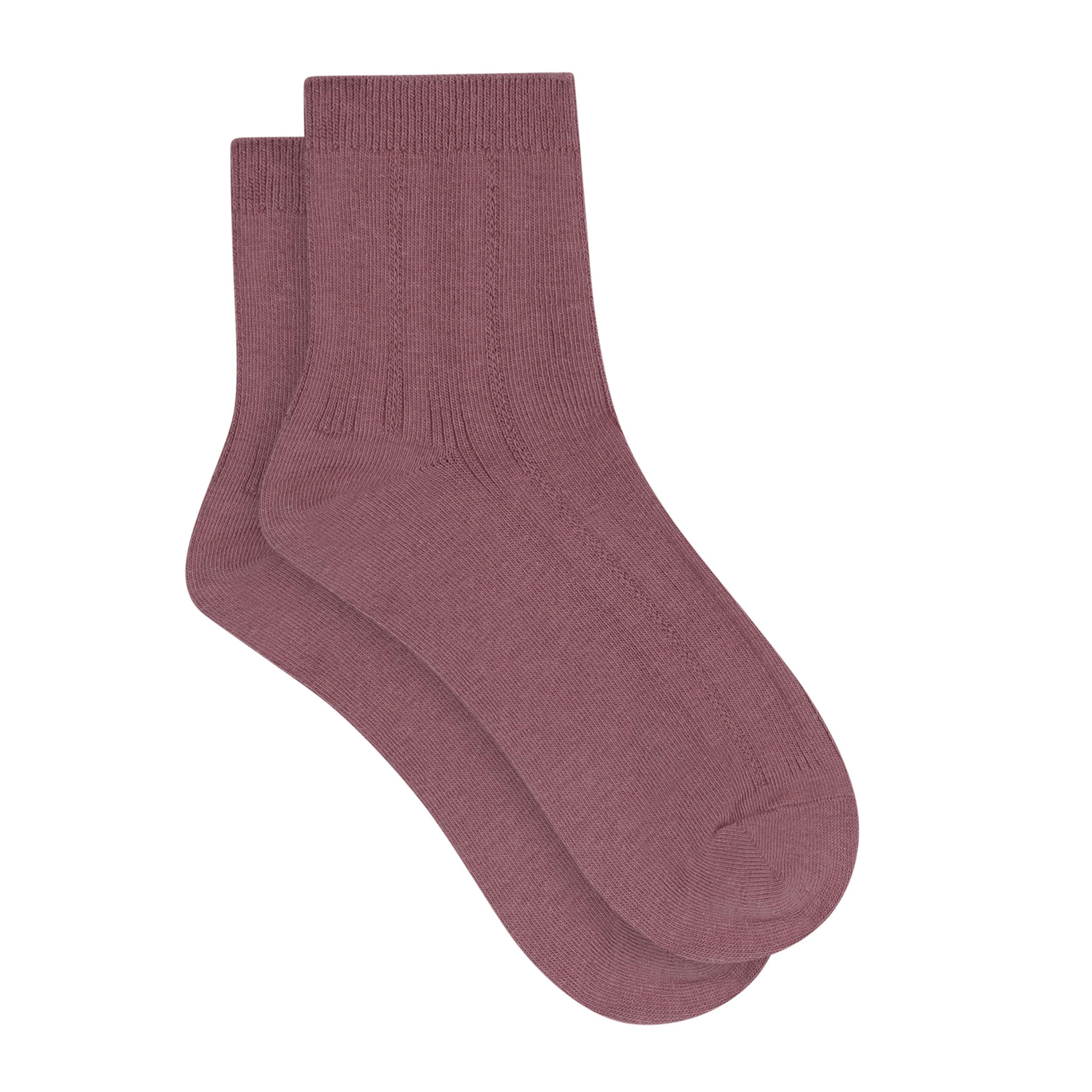 DIM La Mode Pointelle calze donna x1 avorio cotone