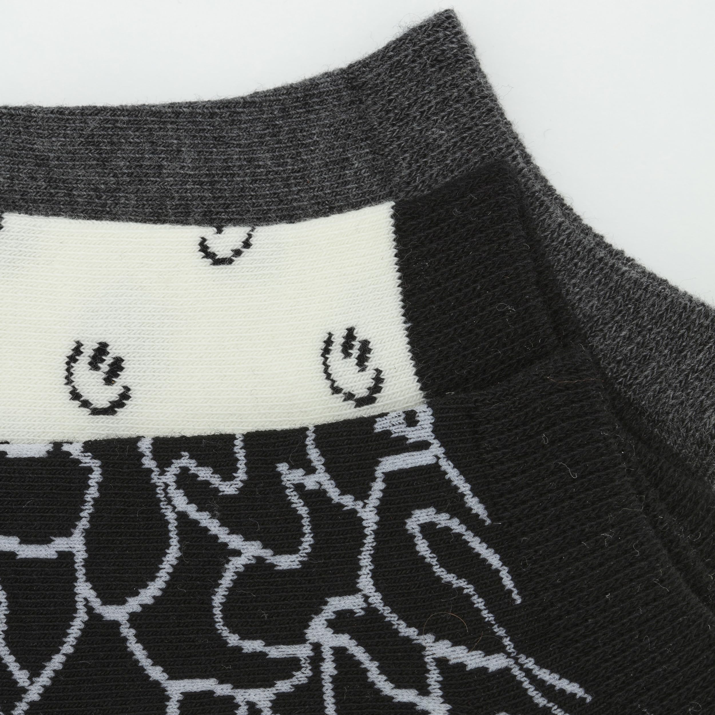 DIM Cotton Style calzini bambino x3 bianco nero grigio 27-30