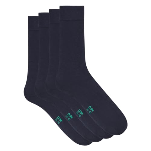 DIM Good Calzini Uomo Nero 43-46 Cotone x2