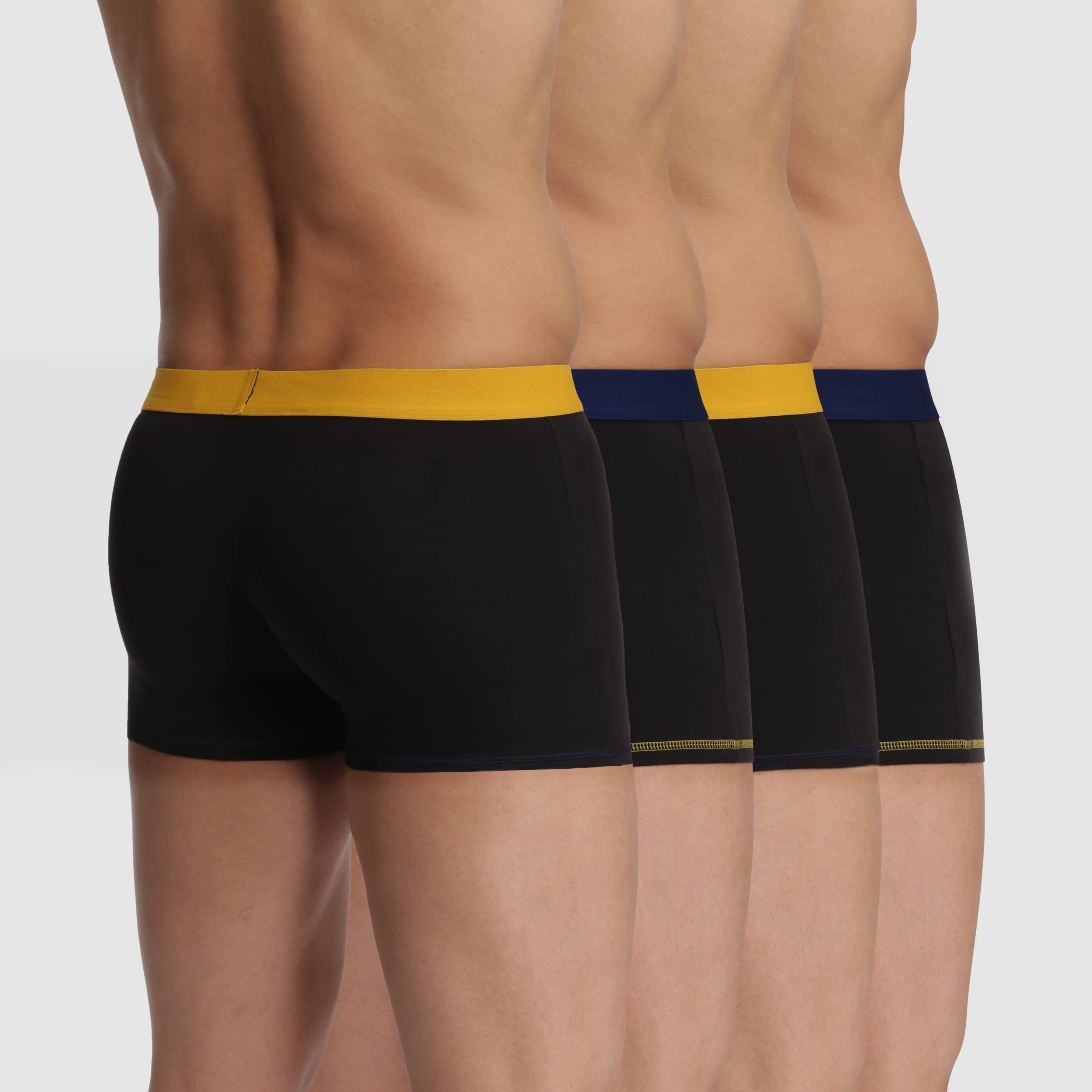 Dim Mix & Colors Boxer Uomo x4 Cotone Stretch