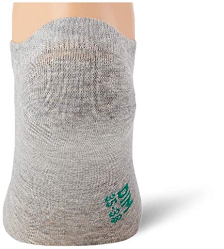 Dim Ecodim Socquettes Calze Donna Nere x2 cotone bio