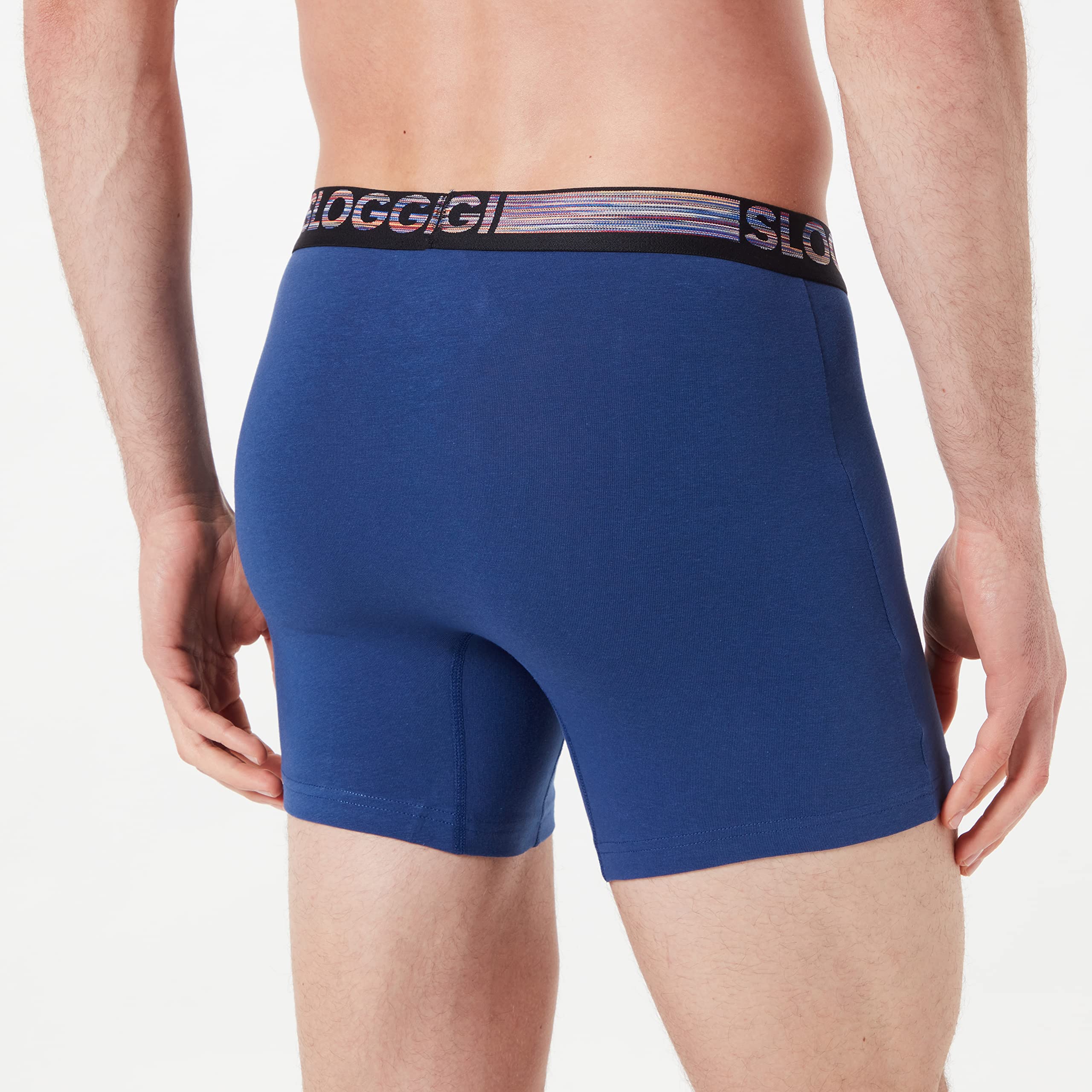 sloggi GO ABC Natural H Short boxer uomo 6 pezzi cotone