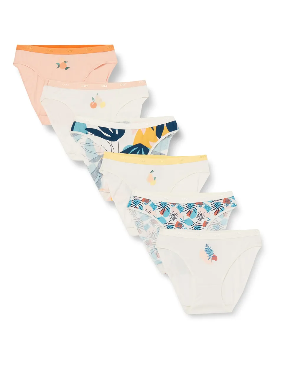 DIM Mutande Donna Pacco da 6 Slip Cotone