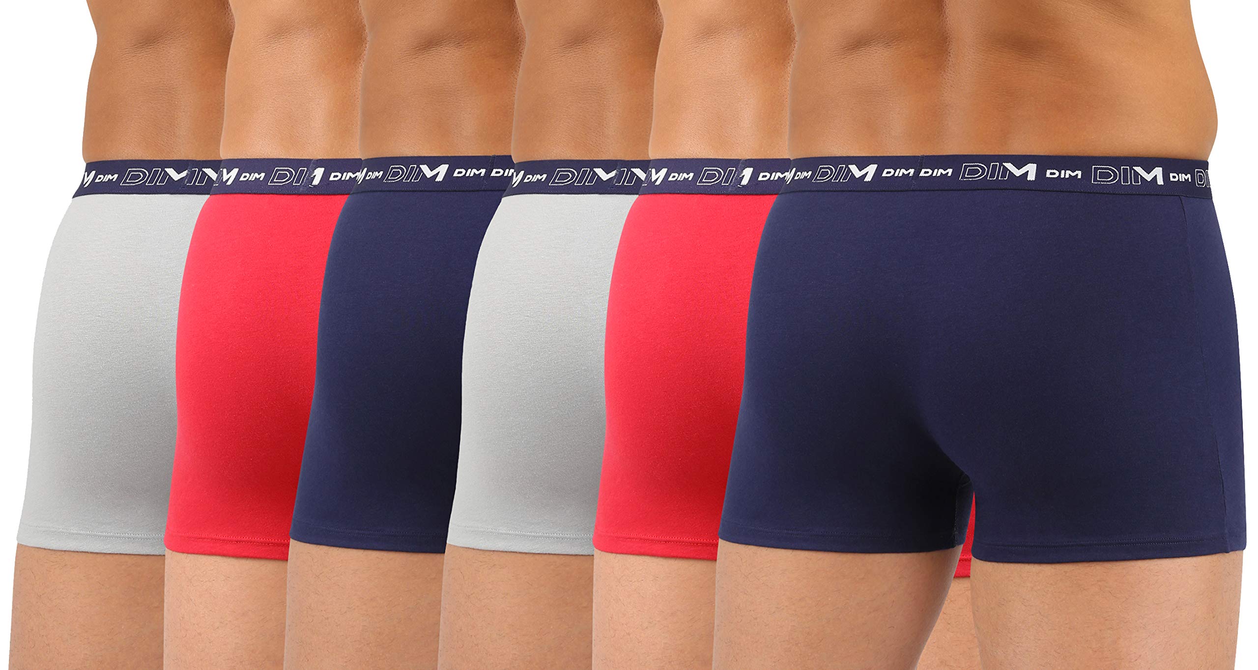DIM boxer uomo cotone elasticizzato x6 traspirante